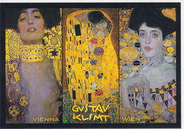 Ak WIEN, Vienna, Gustav KLIMT, Der Kuss, Le Baiser, Judith,  Wien Ansichtskarte - Museen