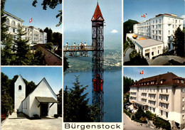 Bürgenstock - 5 Bilder (8377) * 17. 8. 1971 - Other & Unclassified