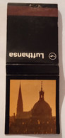 LUFTHANSA AIRLINES/STOCKHOLM,VINTAGE MATCHBOOK,BOOKMATCH - Boites D'allumettes