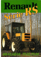 1984 AGRICULTURE DOCUMENTATION TECHNIQUE ET PUBLICITAIRE TRACTEURS RENAULT SERIE RS B.E. VOIR SCANS - Publicidad