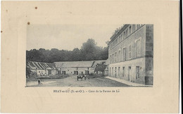 95  Bray   Et Lu -     Cours De La Ferme De Lu - Bray-et-Lû