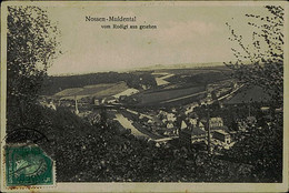 AK GERMANY - NOSSEN - MULDENTAL - VOM RODIGT AUS GESEHEN - MAILED 1928 (G6) - Nossen