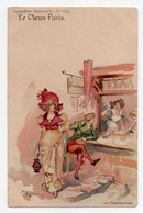 Illustrateurs Robida Albert Robida 012, Le Vieux Paris, Dos Non Divisé, Les Repasseuses, Exposition Universelle De 1900 - Robida