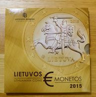 LITAUEN LIETUVA LITHUANIA 2015 First Euro Coin Mint Set BU - Litauen