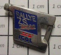 2217 Pin's Pins / Beau Et Rare / THEME : CARBURANTS / BIDON D'HUILE RALLYE ZS TURBO IGOL Par DECAT - Carburants