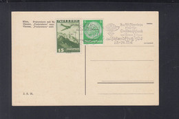 Österreich AK Wien Maschinenstempel Deutschlandflug 1938 - Briefe U. Dokumente