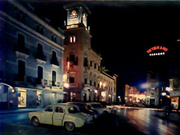 SPAIN ESPANA CASTELLON DE LA PLANA PLACE DU CAUDILLO AUTO CAR VOITURE BY NIGHT NOCTURNO VB1975 TIMBRE SELLO STAMP IP7558 - Castellón