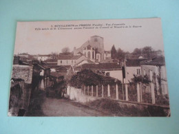 MOUILLERON EN PAREDS 85 VENDEE 1920' MAPS Postcard Postkarte Cartolina Postale - Mouilleron En Pareds