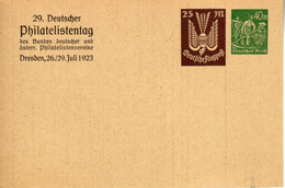 Deutsches Reich 1923 Mi PP 74 C 1 * [100422KIV] - Private Postal Stationery