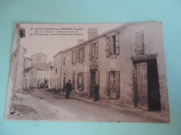 MOUILLERON EN PAREDS 85 VENDEE 1920' MAPS Postcard Postkarte Cartolina Postale - Mouilleron En Pareds