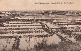 BATZ : VUE GENERALE DES MARAIS SALANTS - Batz-sur-Mer (Bourg De B.)