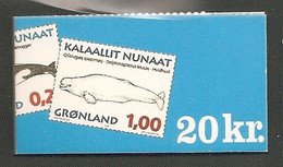 Greenland Booklet, Heftchen No: Automat 1; MNH / **           (gr173) - Markenheftchen