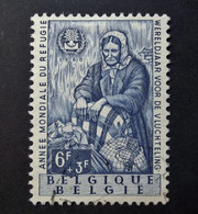 Belgie Belgique - 1960 - OPB/COB  N° 1127 ( 1 Value ) - Jaar Van De Vluchteling - Obl. - Gebruikt