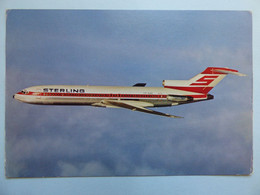STERLING  B 727-200     /   AIRLINE ISSUE / CARTE COMPAGNIE - 1946-....: Ere Moderne