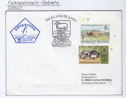 Falkland Islands 2000 Cover Ca Quark Expeditions Ca Port Stanley 27 NO 00  (FL208) - Islas Malvinas