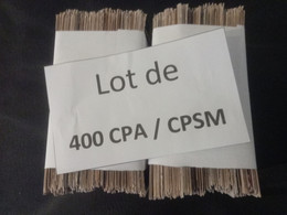1lo - A533 CHER Lot De 400 CPA / CPSM Format CPA CHER Dep 18 Bourges Meillant Sancerre Etc... - 100 - 499 Postales
