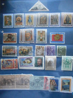 33 Timbres POSTE VATICANE + 1 SAN MARINO - Oblitérés