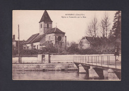 Mirebeau (21) Eglise Et Passerelle Sur La Beze ( 51299) - Mirebeau