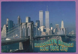 New York City - Brooklin Bridge - Bruggen En Tunnels