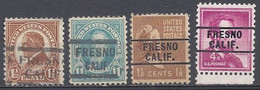 USA Amerika Amérique América Precancel Préoblitéré Locals Fresno California 4331 - Precancels