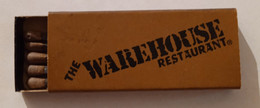 THE WAREHOUSE RESTAURANT,VINTAGE MATCHBOXE - Boites D'allumettes