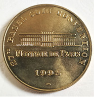 Monnaie De Paris Suisse. Bâle Convention 1998 Revers Lisse - Non-datés