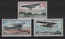 Niger - PA N°83 à 85 - Aviation - Avions - Cote 5.75€ - ** Neuf Sans Charniere - Níger (1960-...)