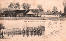 Camp De Sissonne (Aisne) Ferme Du Buisson - Retour De La Manoeuvre - Edition Raymond - Carte Multivues - Sissonne