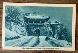 MORAMBOUG ( HEYPO-COREA) - PORTA ANTICA DEL PARCO - N-V- - Corée Du Nord