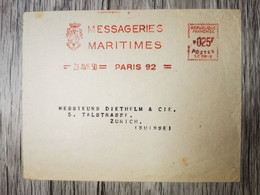 E36 Enveloppe  + Timbre  France 1950 - Brieven En Documenten