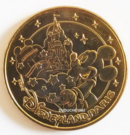 Monnaie De Paris 77.Disneyland 22 - Mickey Sorcier Et Château 2013 - 2013