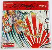 The Art Of Ed Hardy 2012 Wall Calendar - New & Sealed. Extremely Rare - Grand Format : 2001-...