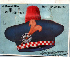 NOVELTY 12 IMAGE PULL-OUT: BLUE BONNET ~ WISHES TRUE, From INVERNESS-SHIRE, SCOTLAND - Inverness-shire