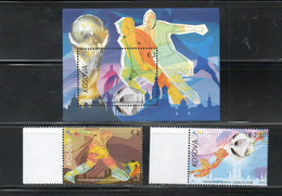 KOSOVO, 2018,WORL CUP, SOCCER,2v +M/S, MNH, ** - 2018 – Russland