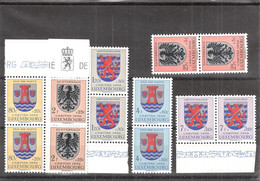 Luxembourg: Caritas 1956 Neufs** (2 Séries) - Unused Stamps