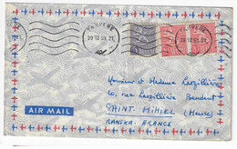 TAMPERE Letter Air Mail To France St Mihiel 20x2 5 Cancel 29 12 1959 - Brieven En Documenten