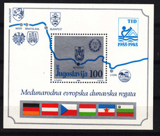 Yugoslavia Republic 1985 Mi#Block 26 Mint Never Hinged - Unused Stamps