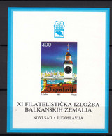 Yugoslavia Republic 1987 Mi#Block 30 Mint Never Hinged - Neufs