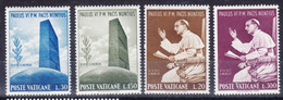 Vatican 1965 Mi#483-486 Mint Never Hinged - Nuevos