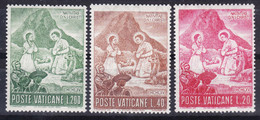 Vatican 1965 Mi#487-489 Mint Never Hinged - Nuevos