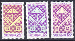 Vatican 1978 Mi#726-728 Mint Never Hinged - Unused Stamps
