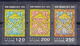 Vatican 1978 Mi#729-731 Mint Never Hinged - Nuevos