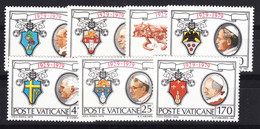 Vatican 1979 Mi#748-754 Mint Never Hinged - Nuevos