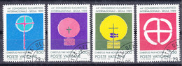 Vatican 1989 Mi#984-987 Used - Usados