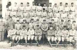 Carte-Photo : Groupe Militaires - N° 363 Sur Col Et Kepi - Artillerie D'Afrique Du Nord (Ca 1930) (BP) - Guerra, Militares