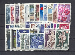 FRANCE - Année Complète 1967 - N°Yv. 1511 à 1541 - Complet - Neuf Luxe ** / MNH / Postfrisch - 1960-1969