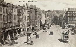 Metz - La Place St Louis - Tramway Tram - Metz