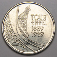 5 Francs Tour Eiffel, 1989, Nickel - V° République - 5 Francs