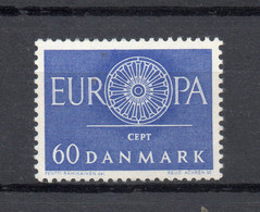 DANEMARK   N° 394   NEUF SANS CHARNIERE  COTE  1.20€   EUROPA - Unused Stamps