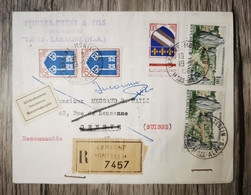 E36 Enveloppe  + Timbre France 1965 - Lettres & Documents